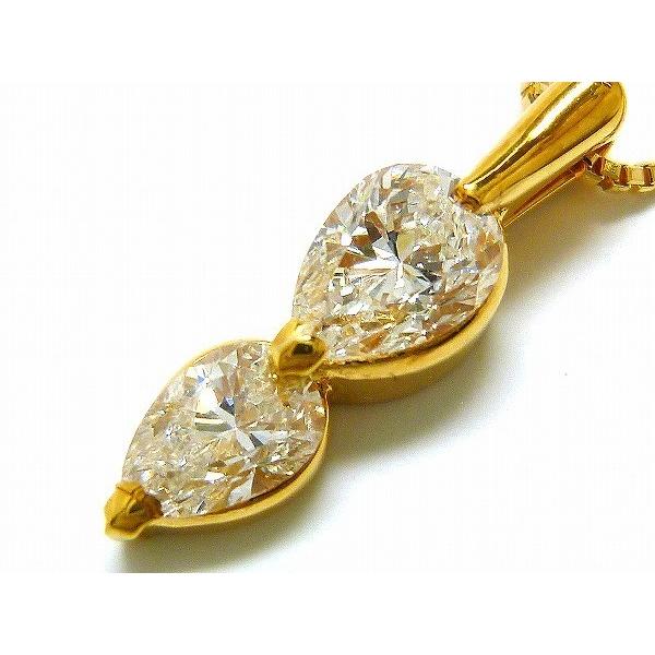 ☆新品☆『ダイヤモンド 0.50ct』K18YGペンダントネックレス
