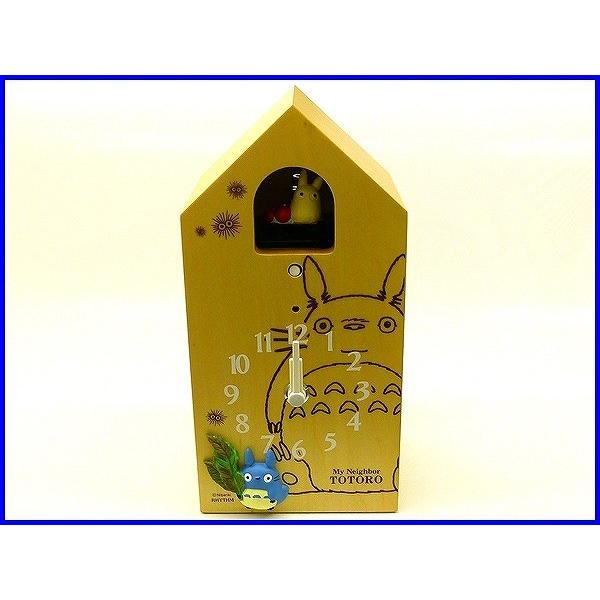 RHYTHM』リズム となりのトトロ 掛け置き兼用からくり時計 4MH898-M06  