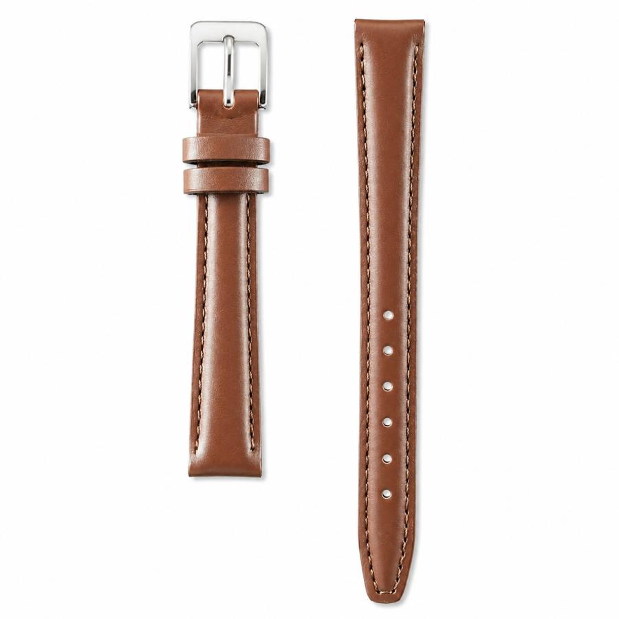 SEIKO（セイコー） 純正 時計バンド 11mm DXJ9 牛革 スムース 茶色