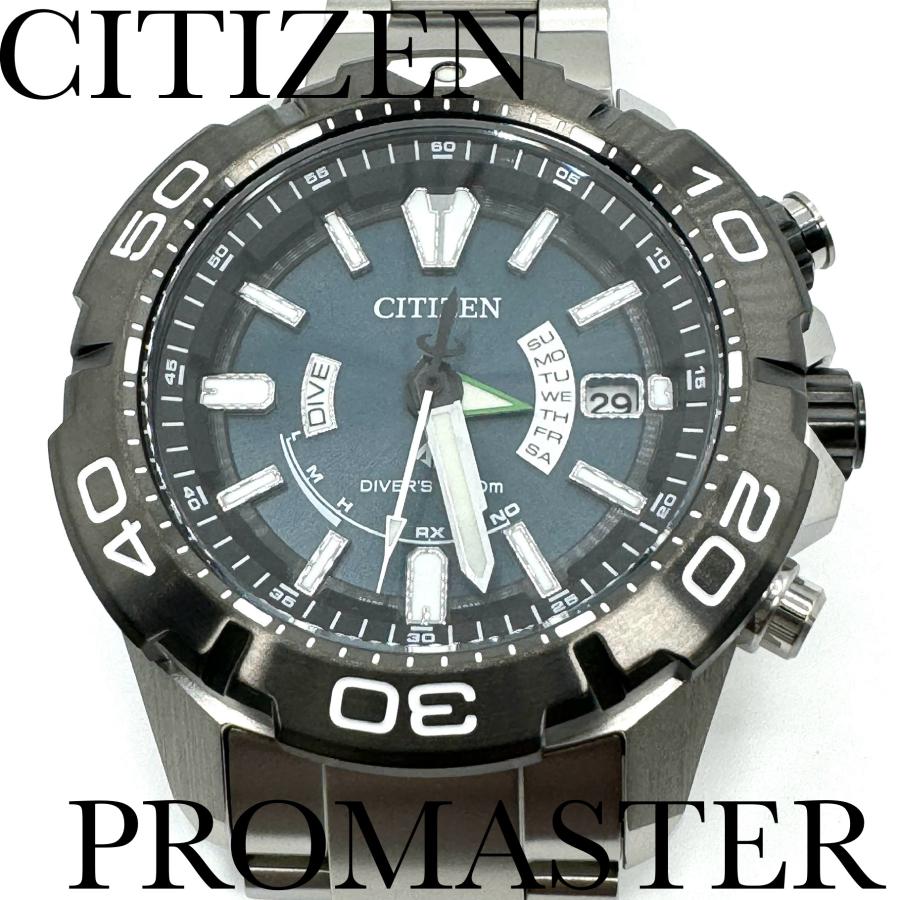 CITIZEN プロマスター AS7145-69L 【レア極美品】カーボンベゼル PROMASTER シチズン 腕時計 プロマスター マリン AS7145-69L 新品正規