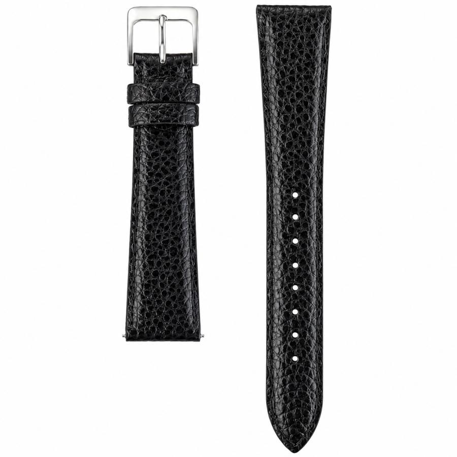 SEIKO（セイコー） 純正 時計バンド 16mm DAE2R 牛革 シュリンク 黒