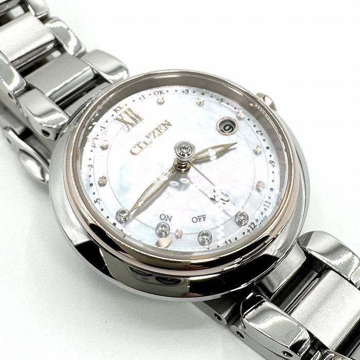 XC シチズン 腕時計 クロスシー ES9466-65W フローレットダイヤ