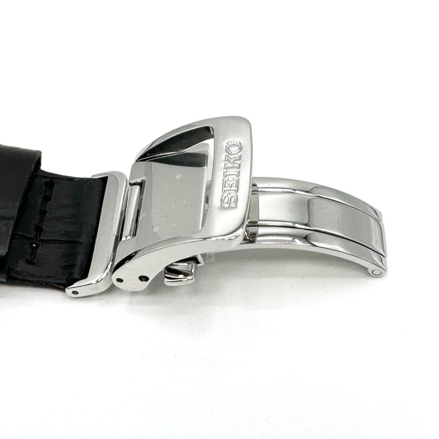 SEIKO（セイコー） バンド Dバックル/バネ棒付き SEIKO 20mm 牛革