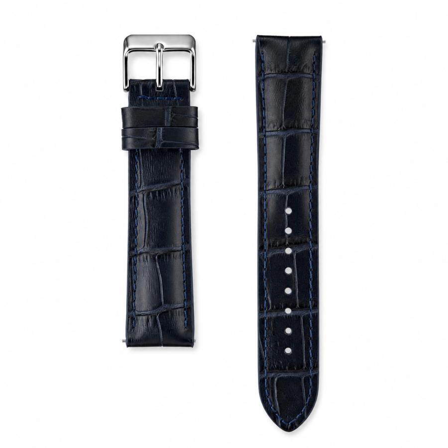 SEIKO（セイコー） 純正 時計バンド 20mm RS06P20NY 牛革 ワニタケフ型