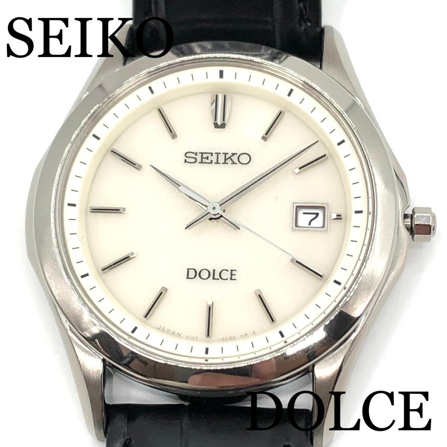 新品正規品『SEIKO DOLCE』セイコードルチェ 薄型 ソーラー腕時計