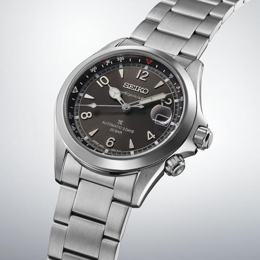 【SEIKO/セイコー】 プロスペックス　アルピニスト コアショップ限定 SBDG091（6R35-00E0） 腕時計 ステンレススチール/レザー 自動巻き/オートマ ダークグリーン文字盤/ブラウン革 メンズ【中古】【真子質店】【GD】【YMaMi】 SEIKO/セイコー】 プロスペックス アルピニスト コアショップ限定