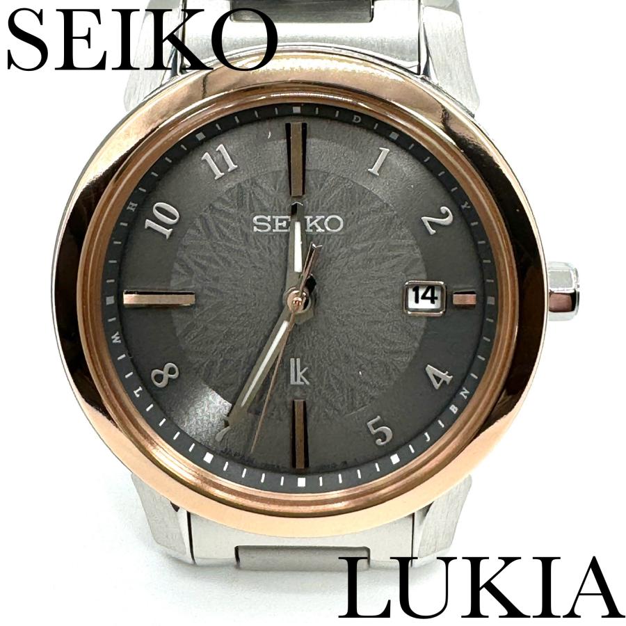 【美品】SEIKO LUKIA SSQV094 ソーラー電波 チタン LUKIA セイコー ルキア SEIKO I Collection SSQV094 : oomiya