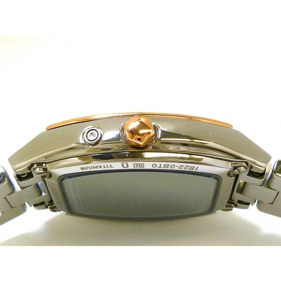 SEIKO LUKIA 純チタン金メッキ ソーラー電波時計 LUKIA セイコー ルキア SEIKO ご購入特典つき レディース腕時計