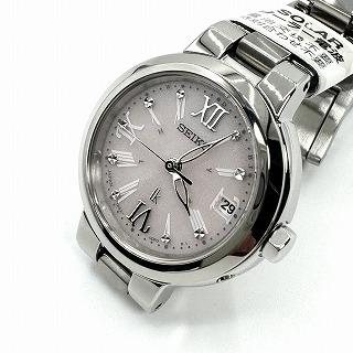 3747【美品　新品電池】SEIKO LK 腕時計　セイコー　ルキア　デイト　銀 SEIKO - 《稼動品》 セイコー ルキア 防水 レディース腕時計