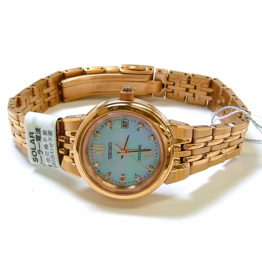 【稼働品】　SEIKO 　EXCELINE　電波ソーラー　チタン製 SEIKO（セイコー） ☆新品正規品☆『SEIKO EXCELINE』セイコー エク
