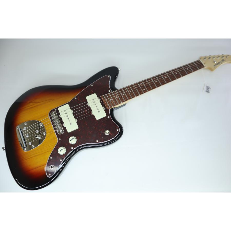 ジャズマスター　タイプ　エレキギターセット　JM-220　サンバースト Photogenic JM-220 エレキギター初心者14点セット【Bluetooth搭載