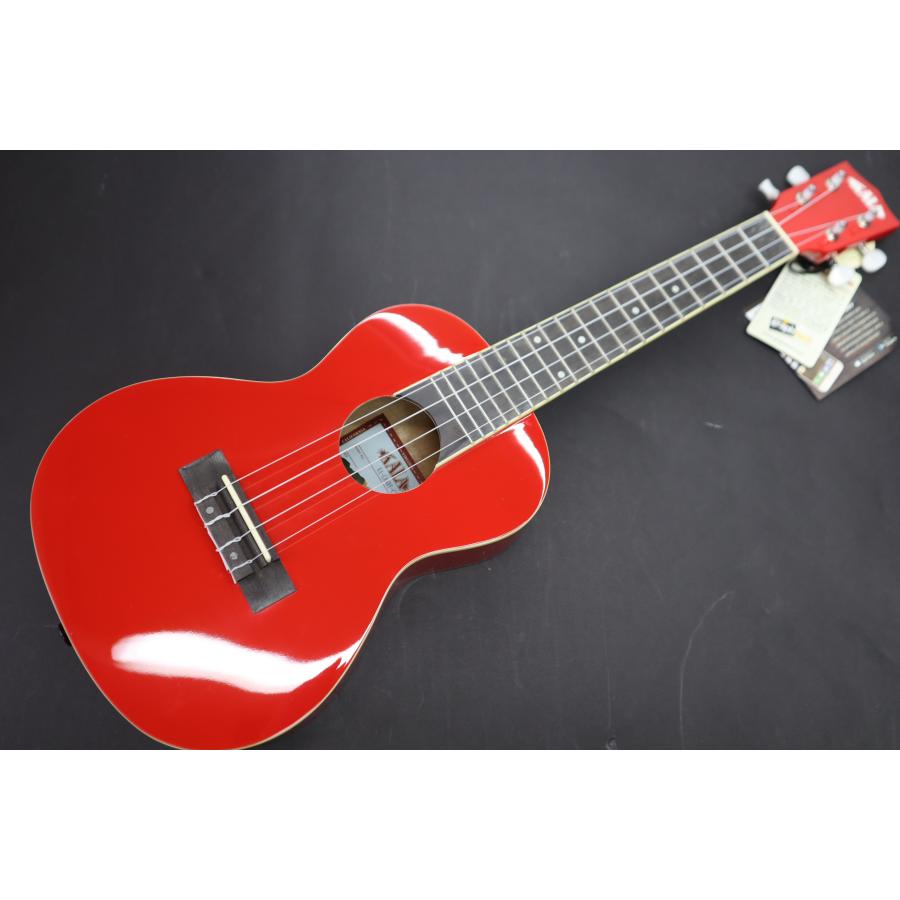 KALA  Candy Shoppe Series オールバスウッドボディ コンサート Candy Apple Red KA-CANDY-CAR_1