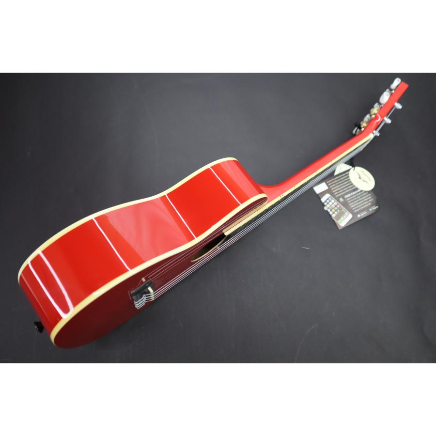 KALA  Candy Shoppe Series オールバスウッドボディ コンサート Candy Apple Red KA-CANDY-CAR_2