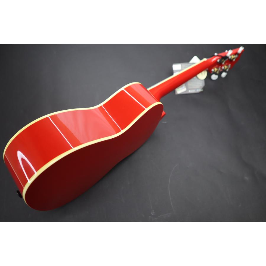 KALA  Candy Shoppe Series オールバスウッドボディ コンサート Candy Apple Red KA-CANDY-CAR_4