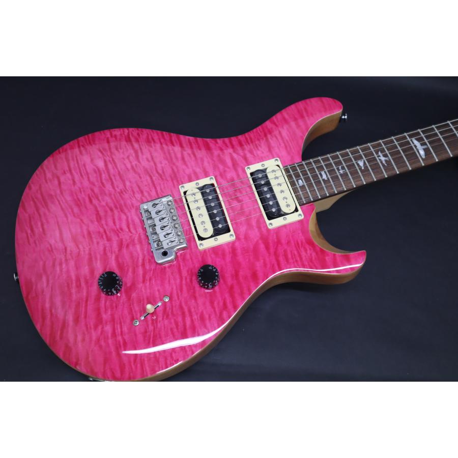 写真の現品です。PRS SE Custom 24 Quilt Top Bonnie Pink 写真の現品です。PRS SE Custom 24 Quilt Top Bonnie Pink