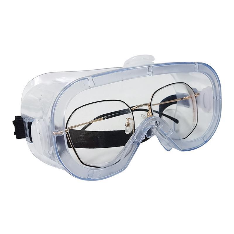 最新デザインの 保護ゴーグル 防塵ゴーグル 防護メガネ オーバーグラス メガネ対応 飛沫感染 予防 作業用 粉塵 マスクしたままで着用可