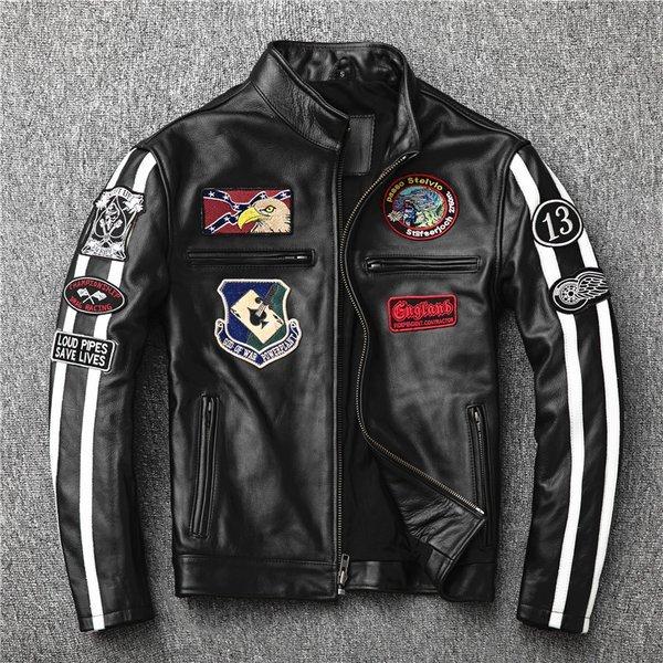 超安い 細身 スリムタイプ ショート シングル 牛革 ライダース バイク 本革 メンズ レザージャケット 革ジャン すっきりしたデザインでスマートな シングル ブランド ミリタリー ジャケット ジャケット Psaltryinternational Com