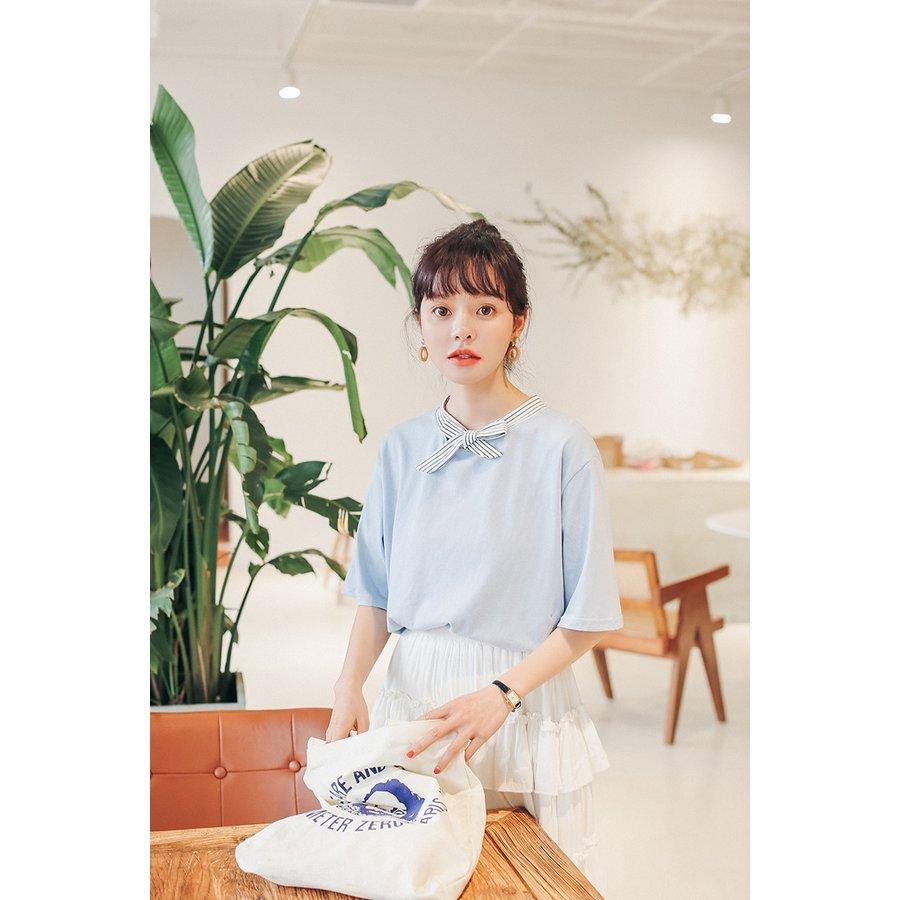 Tシャツ レディース 夏 トップス カットソー 半袖無地 シャツ シンプル ティーンズファッション中学生 高校生 ファッション 女子 韓国 Seis C 4n76ecyprg 星恒shop 通販 Yahoo ショッピング