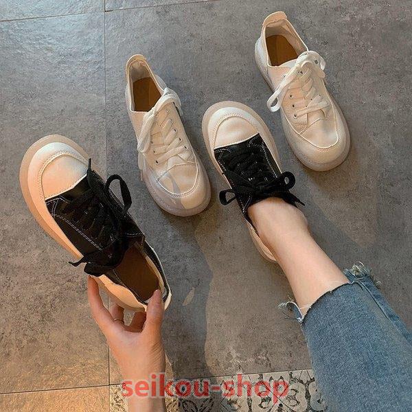 スニーカー 通勤 スリッポン フラットシューズ 40代 春夏 牛革 白 美脚 レディーススニーカー ローヒール 歩きやすい 厚底靴 レディースシューズ 人気