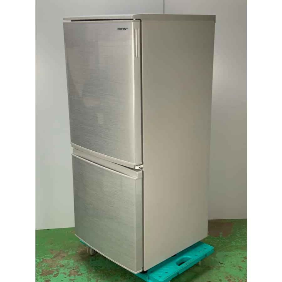 訳ありSHARP 2020年製 137L SJ-D14F-S 中古冷蔵庫 地域限定送料・設置 