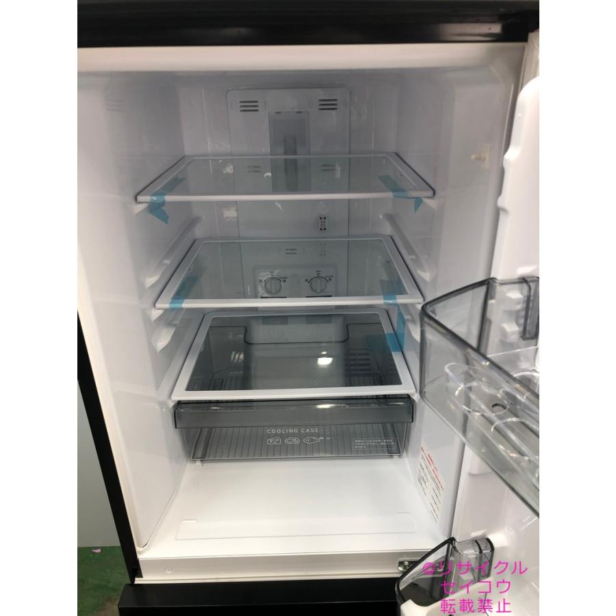 高年式 22年2ドア右開き146L三菱冷蔵庫 MR-P15EG-B地域限定送料・設置  