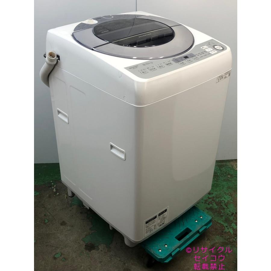 シャープ 2019製 8kg ES-GV8D-S