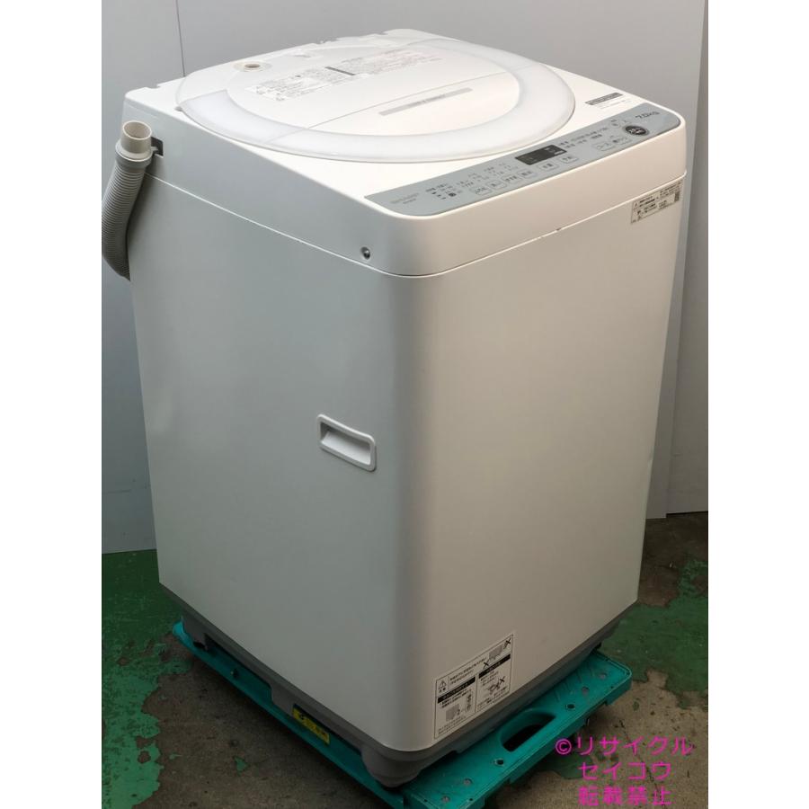 シャープ SHARP 洗濯機 7Kg 22年式 ES-GE7F-W地域限定送料・設置 シャープ SHARP 洗濯機 7Kg 22年式 ES-GE7F-W地域限定送料・設置