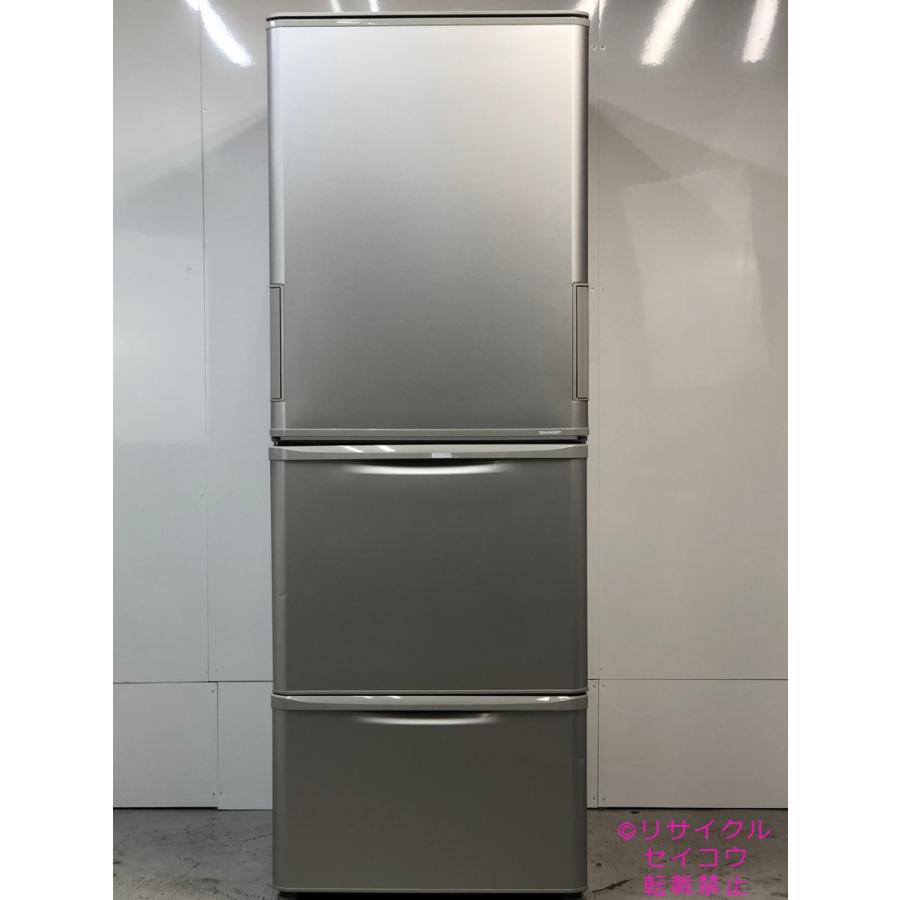シャープ 冷蔵庫 SJ-W352F 2020年製 中古品#8356 ホシザキ 製氷機 IM