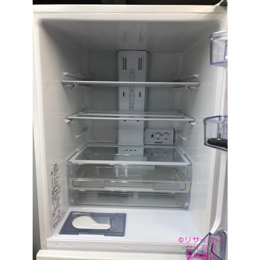 中古】三菱電機 MITSUBISHI 冷蔵庫 330L 2022年式 MR-C33G-W 地域限定 