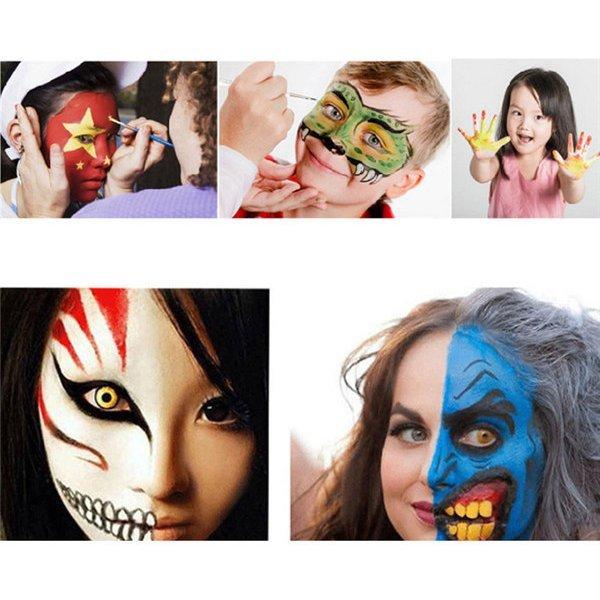 フェイスペイントクリームペイント12色絵具ボディペイント大人キッズフェイスペインティングハロウィンコスプレボディーアート Sei4360 Flou9cinww 星恒shop 2 通販 Yahoo ショッピング