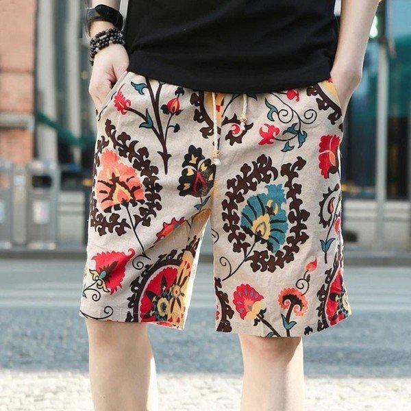 格安販売の サーフパンツ 大人気カラフルメンズハーフパンツを入荷しました サーフパンツ 店長おすすめ コーデ夏男メンズサーフパンツメンズ 水着麻生地ショートパンツ短パン花柄アウトドアハーフパンツフェスレジャー大きいサイズ柄 Pappira Com