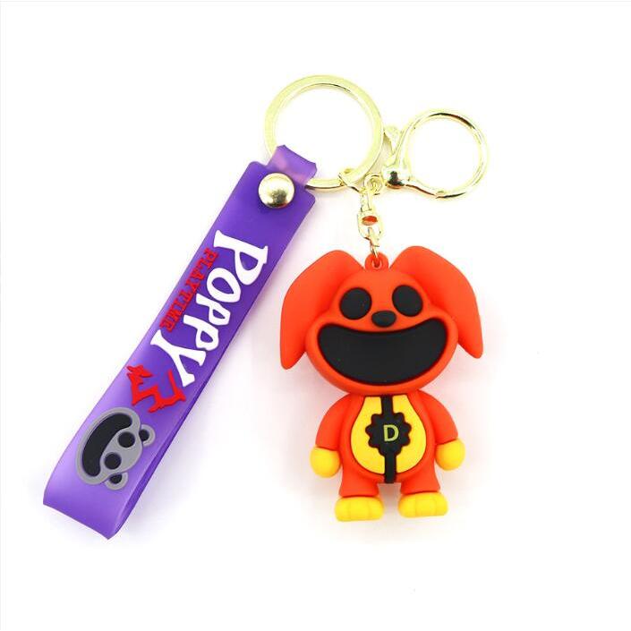 二色選べる キーホルダー ストラップ ポピープレイタイム キャット
