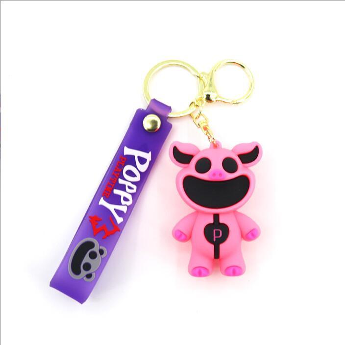 二色選べる キーホルダー ストラップ ポピープレイタイム キャット