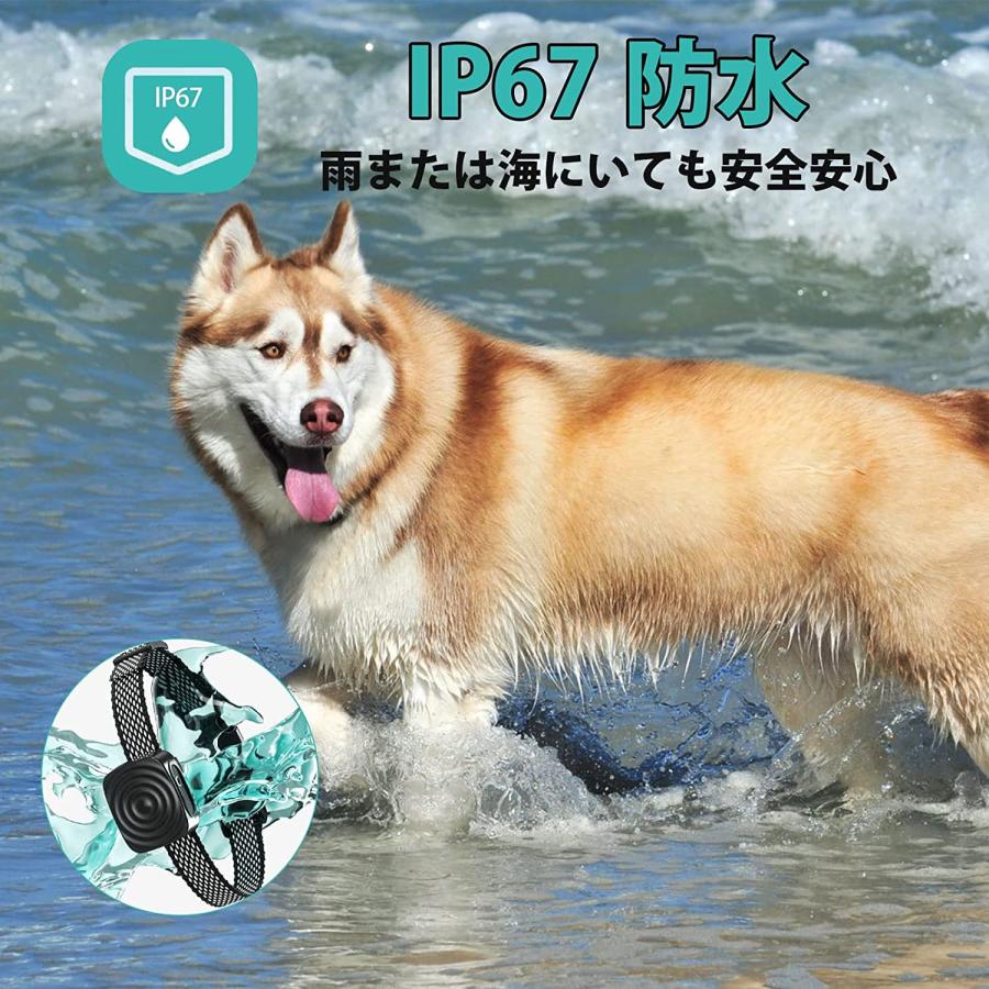 無駄吠え防止 首輪 小型犬 中型犬専用 犬むだぼえ防止 グッズ 全自動式