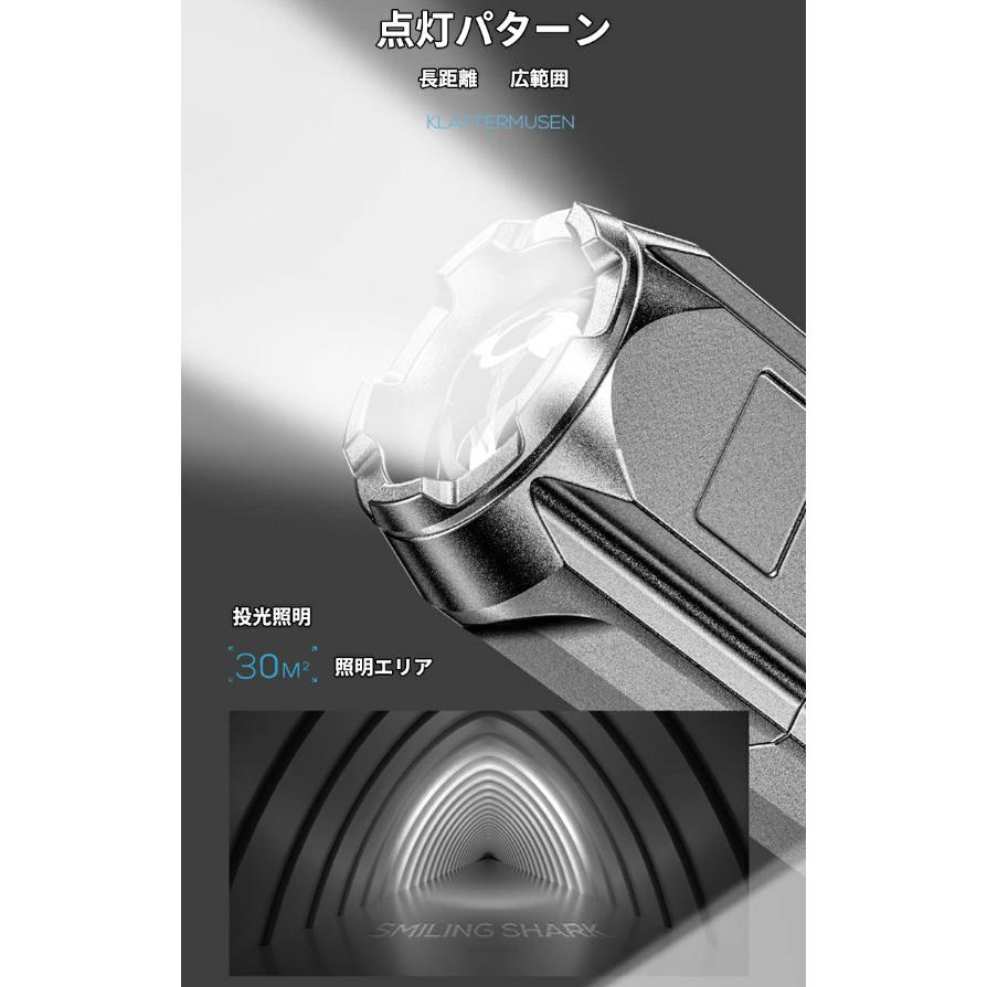 懐中電灯 超小型ハンディライト 3つのLEDライト 3倍高輝度 携帯用