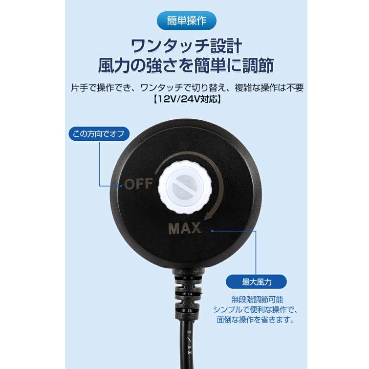 クールシート 乗用車用 2025【無段階風量調整 DC12V/24V対応】 Amazon | 【2025年夏対策 36+4独立出風穴】VIGOUROUS クール