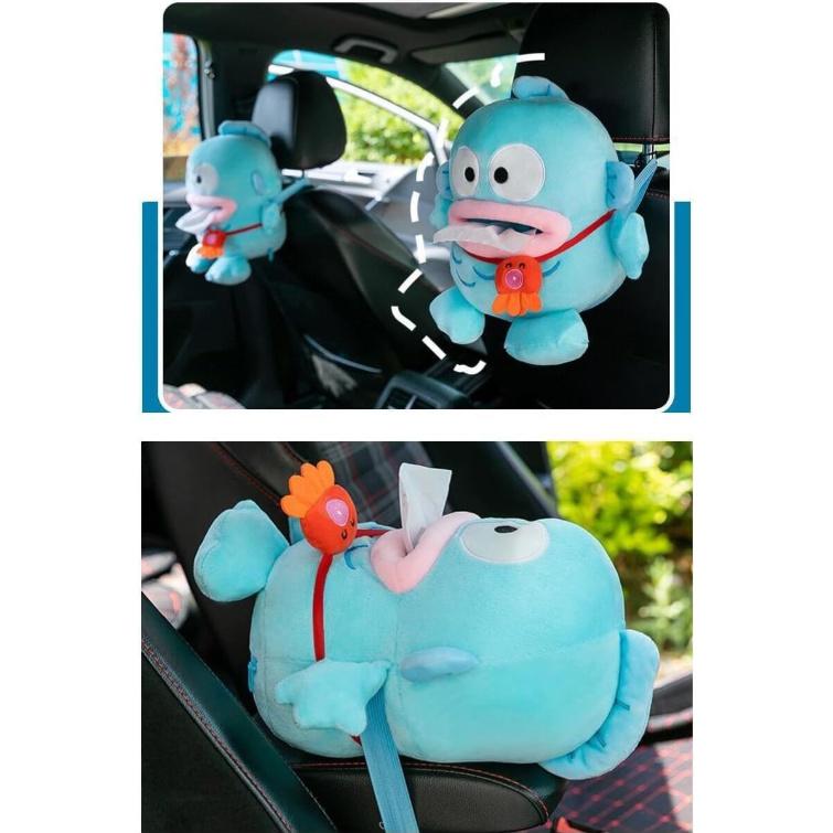 ティッシュケース ティッシュカバー ティッシュホルダー ぬいぐるみ 車