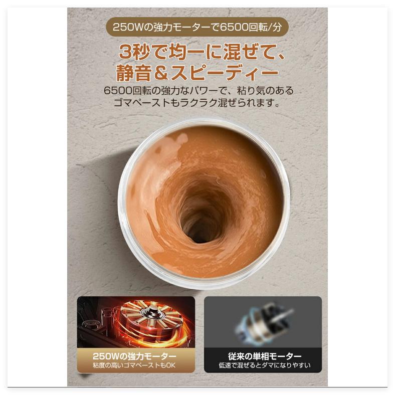 電動シェイカー 700ml 大容量 プロテインシェイカーボトル 電動