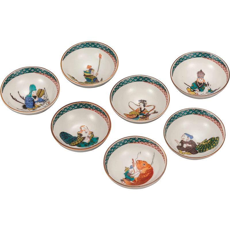 高い品質九谷焼組盃・七福神 K7-1153 食器、グラス、カトラリー