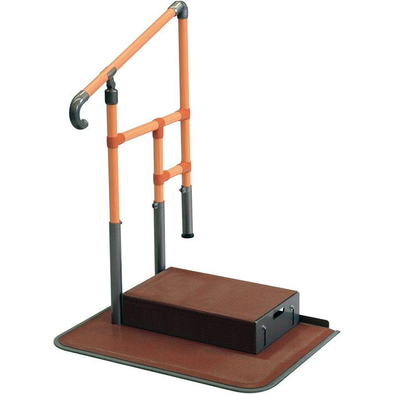 完動品 ヤザキ あがりかまち用たちあっぷ 片手すり ステップ台付 【GMS1148378743】(41464円)