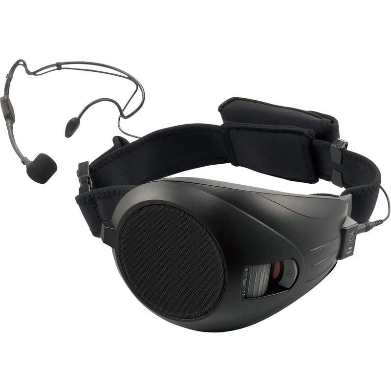 TOA ハンズフリー拡声器 ER-1000A-BK (黒) ミニコンポ、ラジカセ