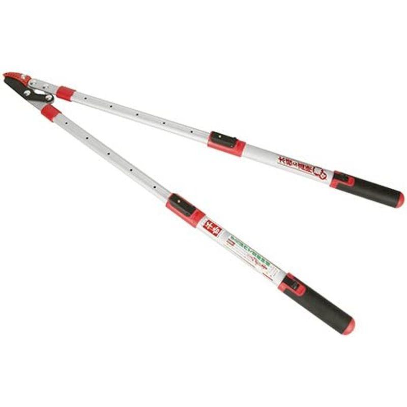 スーパーセール千吉 太枝切鋏 六段階伸縮式 SGFL-6 640~970mm 生木30mmまで 農業用 千吉 太枝切鋏 ミニ ラチェット式 生木30mmまで 410mm フッ素加工刃