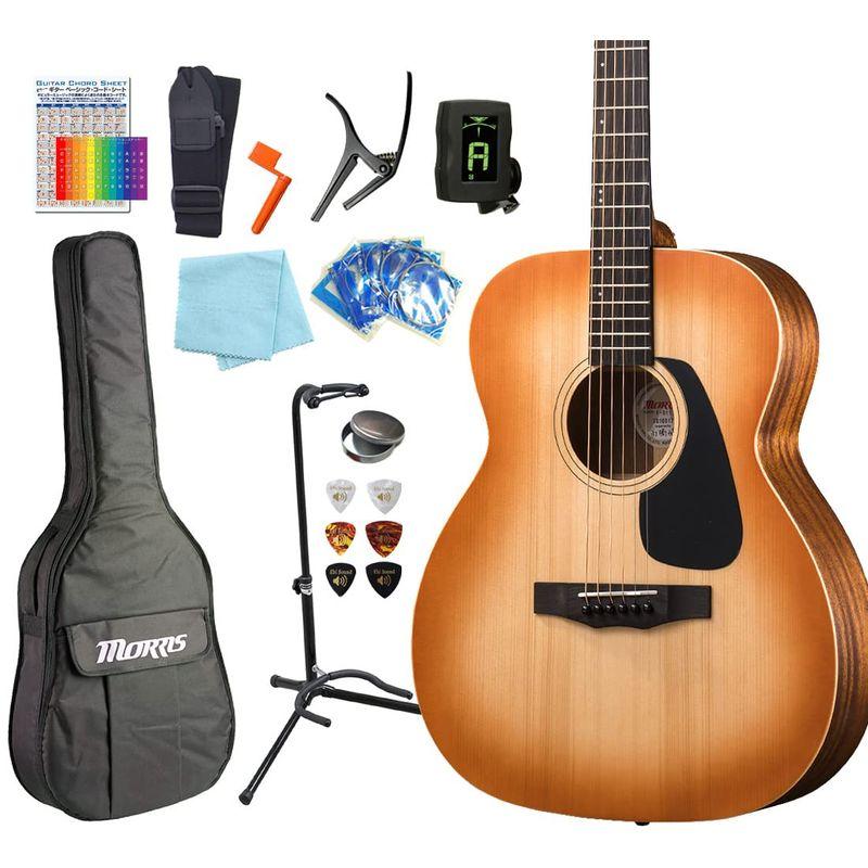 モーリス 初心者 入門 13点 セット MORRIS F011 アコースティックギター HS 98765 検品後発送で安心