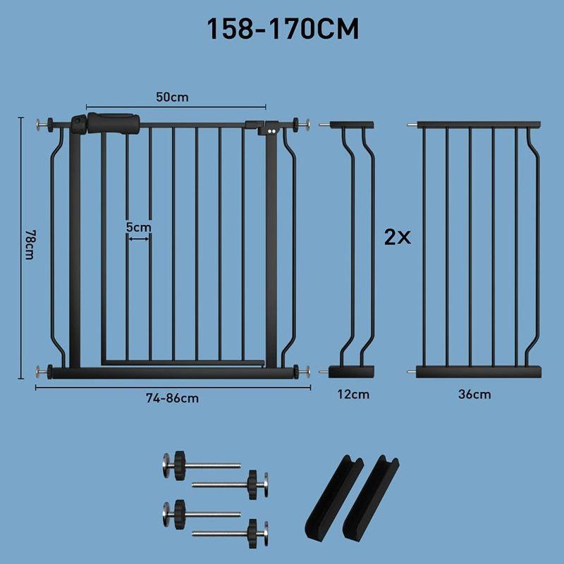 【タイムセール】 ウィードマップ ベビーゲート ベビーセーフティオートゲート ベビーフェンス 突っ張り式 オートクローズ機能 ペットゲート 安全ゲート セーフ 【1808865925】(10768円)