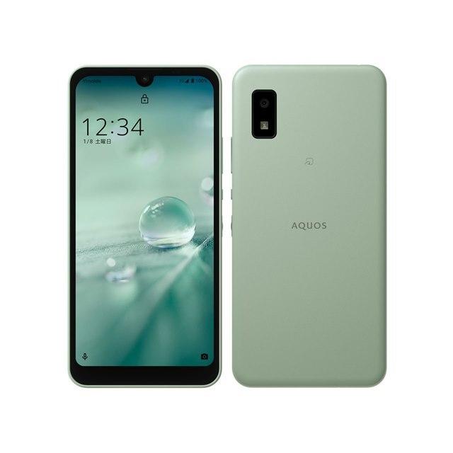 AQUOS セイモバイル☆SIMフリー Ymobile wish A104SH [オリーブ