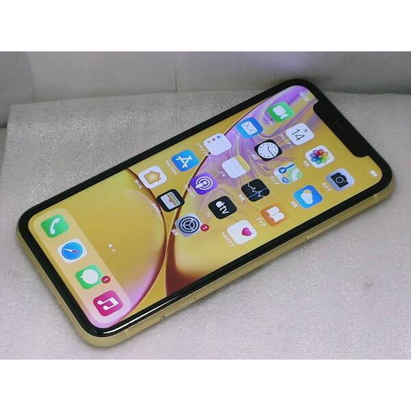 iPhone XR セイモバイル☆中古SIMフリー iPhoneXR 256GB イエロー