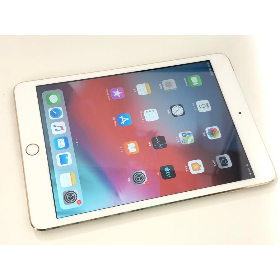 iPad mini3 64G WiFi+Cellular au機 ゴールド iPad mini3 Wi-Fi