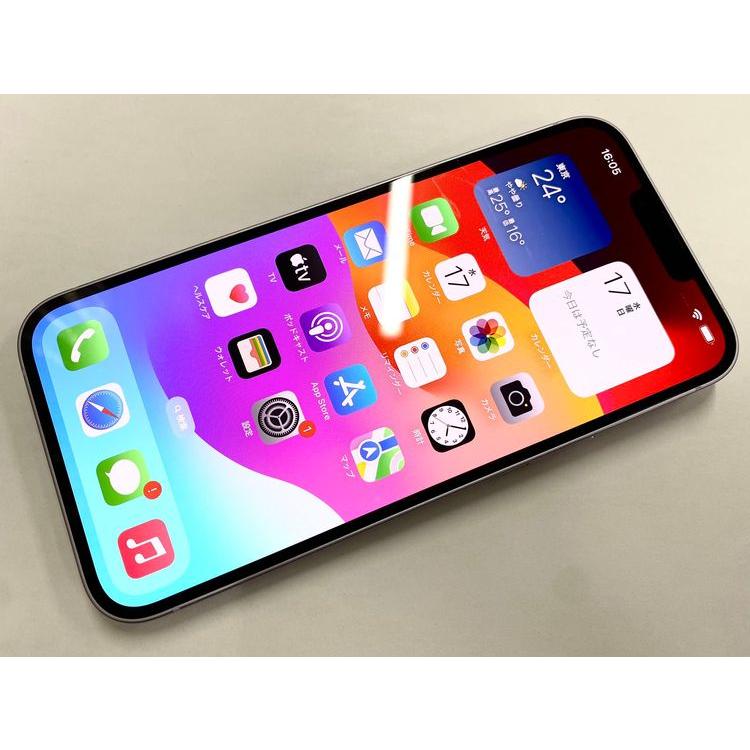 iPhone 14 Plus セイモバイル☆中古SIMフリー iPhone14 128GB パープル