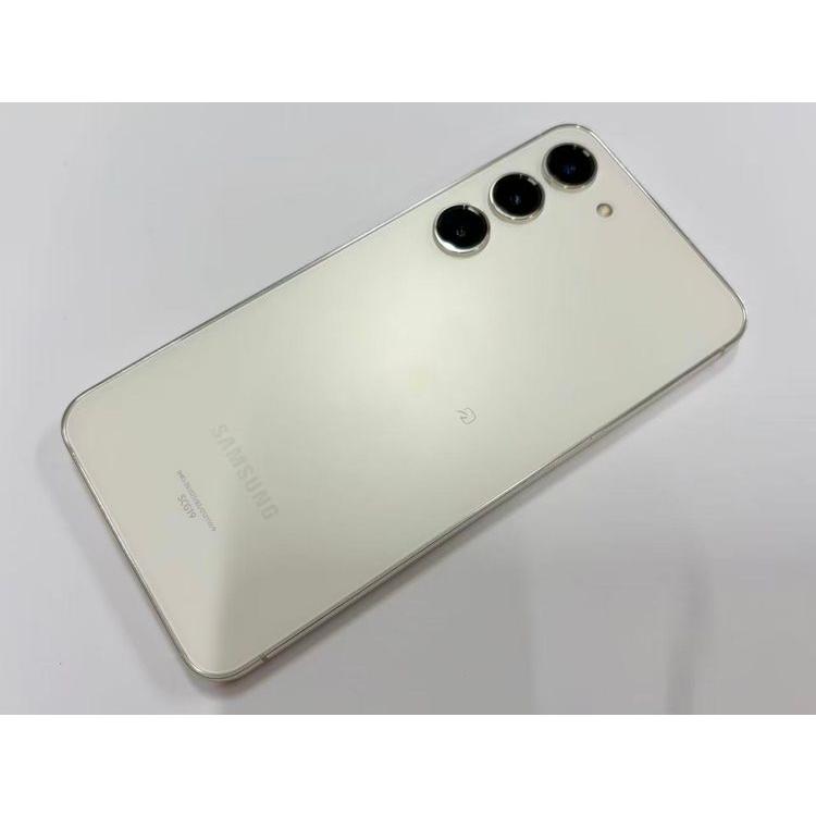 Galaxy S セイモバイル☆【中古Bランク】SIMフリーAU S23 クリーム