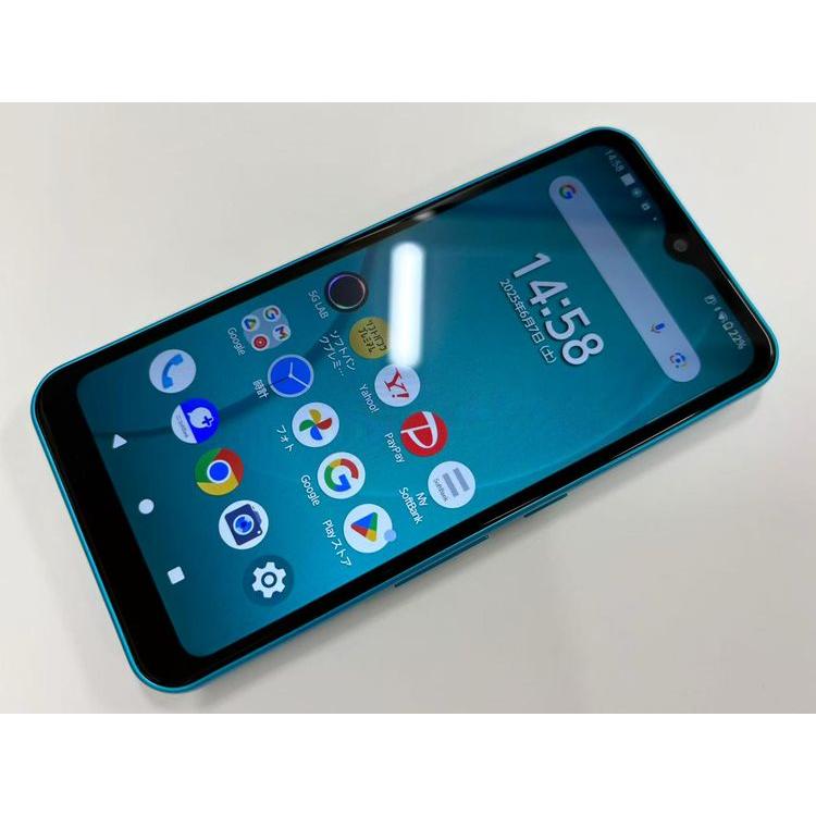 arrows We セイモバイル☆中古Aランク SIMフリーSoftbank ターコイズ